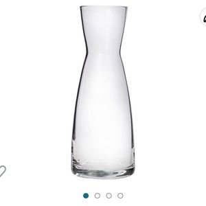 Mimosa brunch set- Three Bormioli Rocco Ypsilon Clear Carafes, 0.5 Liters each